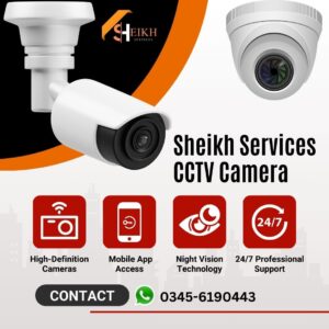 HD CCTV Security Camera – Night Vision | Motion Detection | Indoor & Outdoor Use