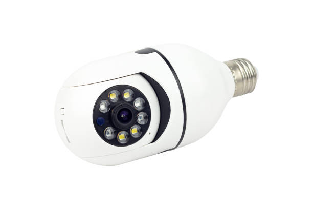 ABS 360° Bulb Holder Security Camera – Wi-Fi Smart Camera with Night Vision | Motion Detection